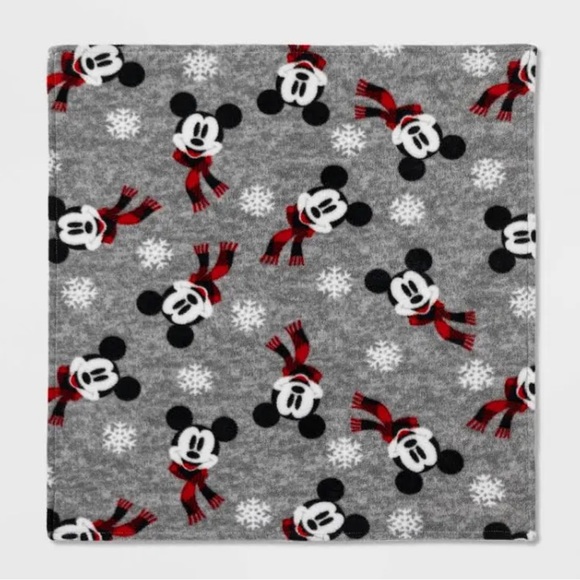 Disney Family Sleep OSFM Pet Bandana Mickey Snowflakes One Size Fits Most - Picture 3 of 4